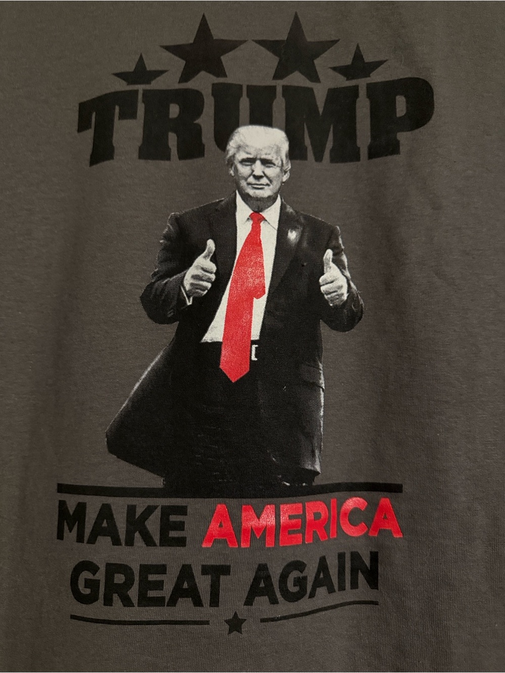 Donald Trump make America great again T-shirt 2016 XL Gilden tag